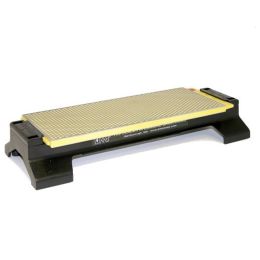 DMT 10 Inch DuoSharp Bench Stone Extra-Fine-Fine with Base
