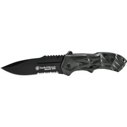SW Black Ops Assisted 3.35 in Combo Black Aluminum Handle