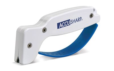 AccuSharp Knife Sharpener (Color: White)