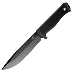 6.3" Fallkniven A1 Fixed Blade (Blade: Black, Sheath: Zytel)